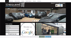 Desktop Screenshot of chequersmotorcompany.co.uk
